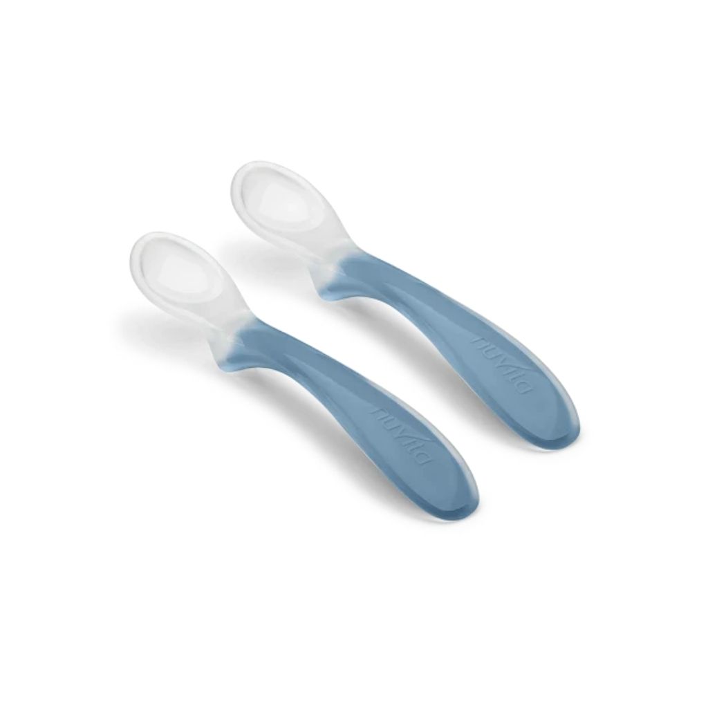 Cucchiai silicone AZZURRO