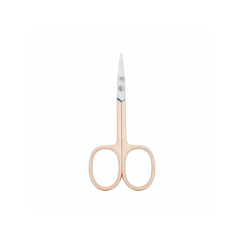 Forbice punta curve sottile cuticole rose